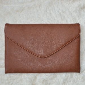 Brown Envelope Clutch Purse [Fall Accesory]